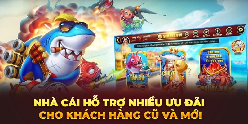 Các tính năng tại game bắn cá 5 sao được cập nhật hàng ngày